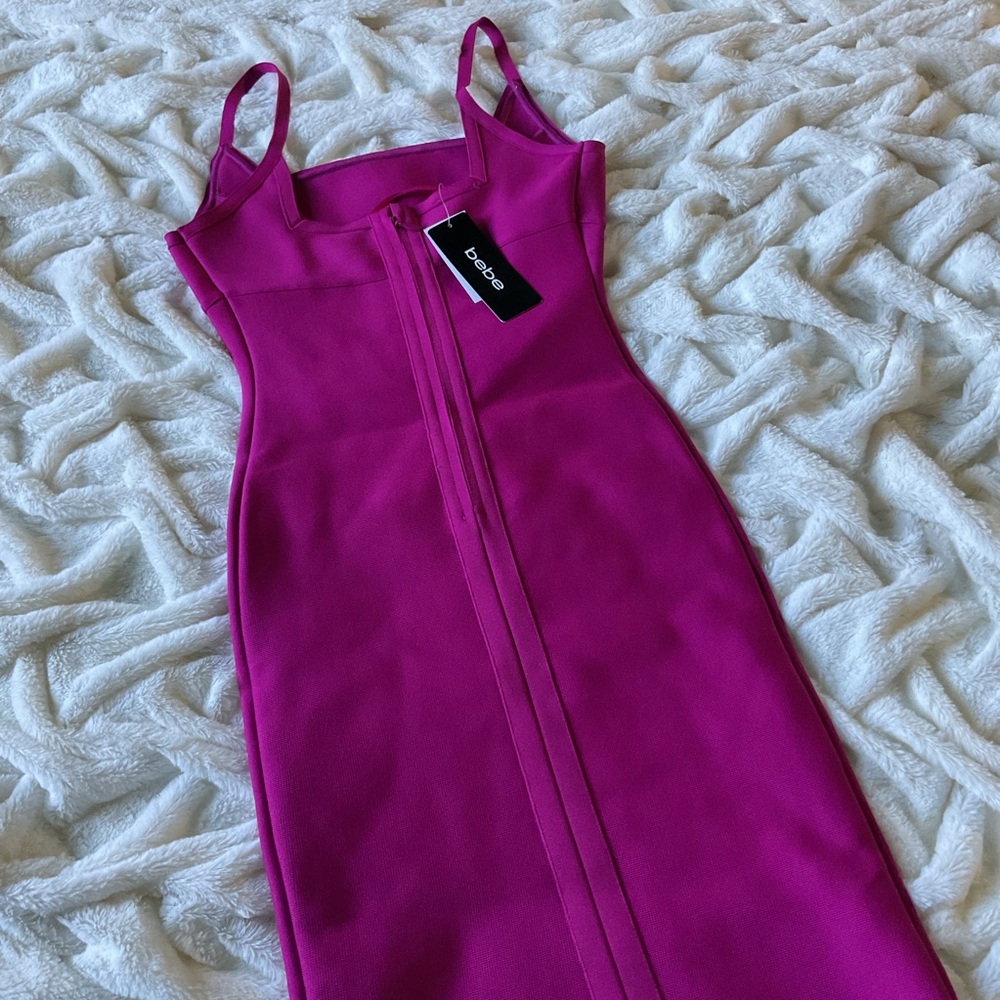🚫SOLD🚫Bebe BANDAGE MINI DRESS - Picture 6 of 10